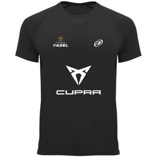 Camiseta Padel Blanca y  Negra