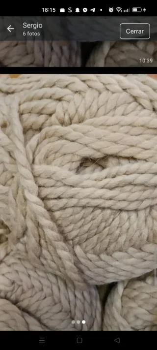 Lote 20 ovillos 50% lana Alaska 50gr