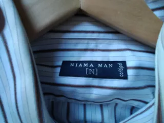 Camicia uomo Niama Man righe XL