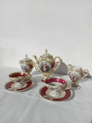 Royal Vienna servizio da caffè Antiquariato arte