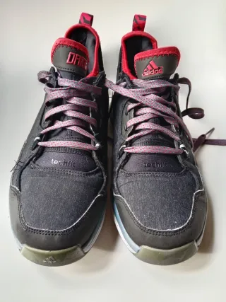 Zapatillas Baloncesto Adidas Niño Negro/Rojo