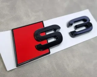 Audi S3 Logo Emblema Pegatina Accesorio Maletero