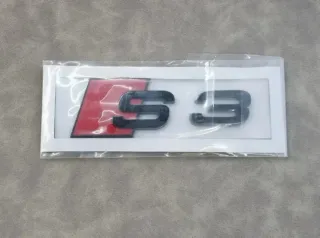 Audi S3 Logo Emblema Pegatina Accesorio Maletero