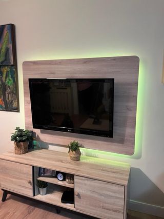 Panel TV con iluminación LED