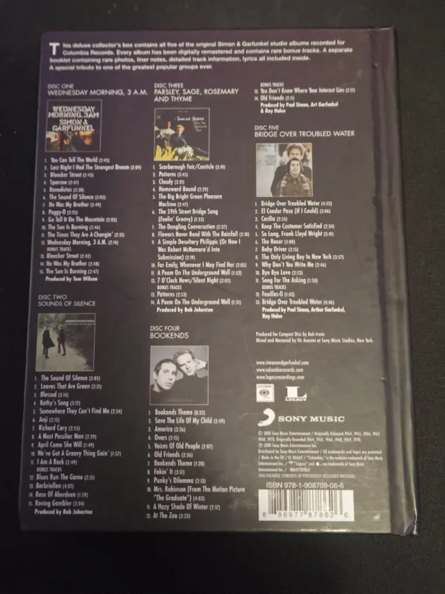 Simon & Garfunkel Grabaciones Columbia