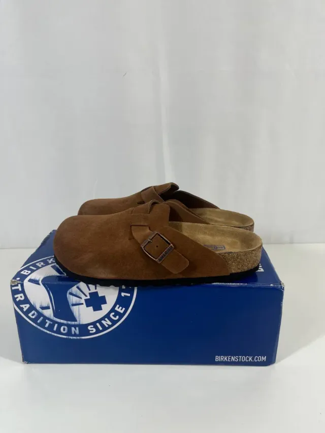 Birkenstock Boston Marrones