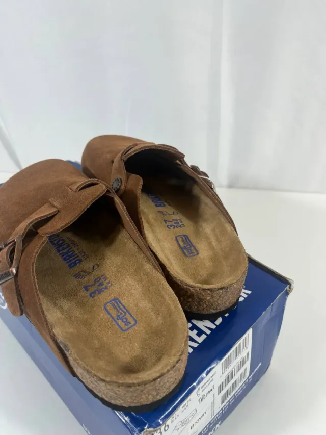 Birkenstock Boston Marrones
