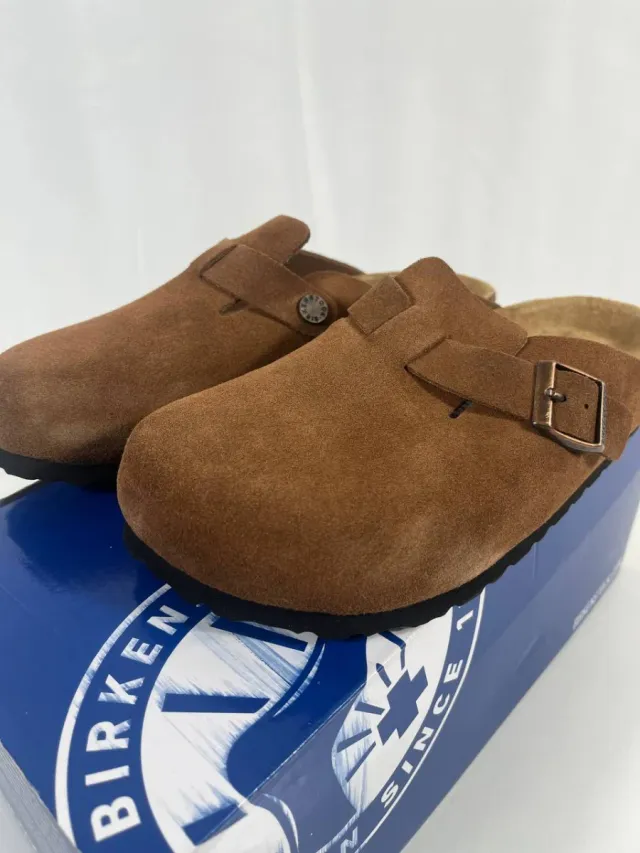 Birkenstock Boston Marrones