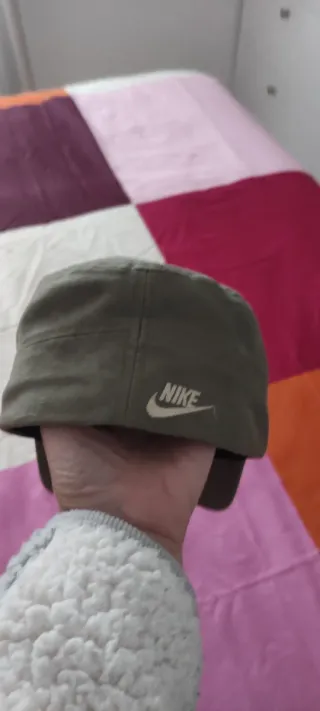 Gorra militar verde hombre