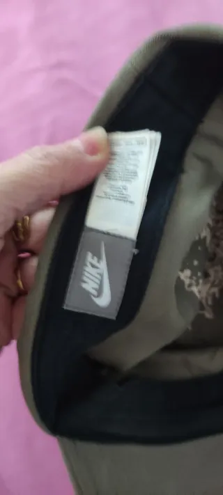 Gorra militar verde hombre