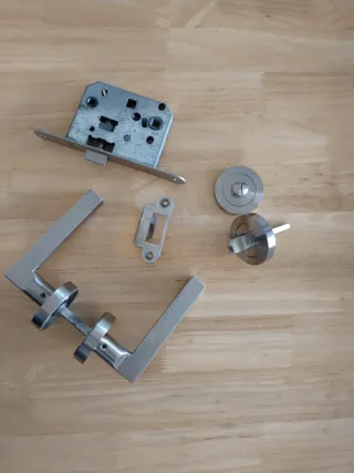 Maneta puerta+Picaporte+Pestillo