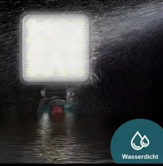 Foco LED Doble USB 10,5x10,5cm