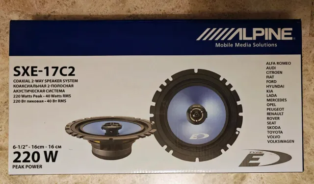 Altavoces Alpine SXE-17C2 220W