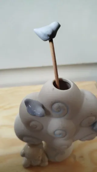 Porta profumo ambiente orsetto e uccellini