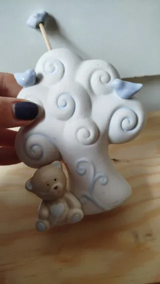 Porta profumo ambiente orsetto e uccellini