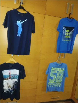 Lote 6 Camisetas Manga Corta