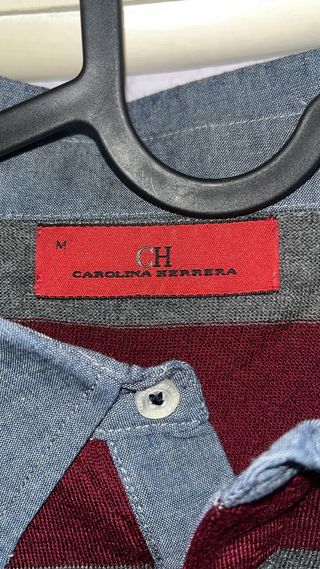 Polo Carolina Herrera Talla M Rayas