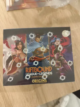 Caja League of Legends Riftbound Origins