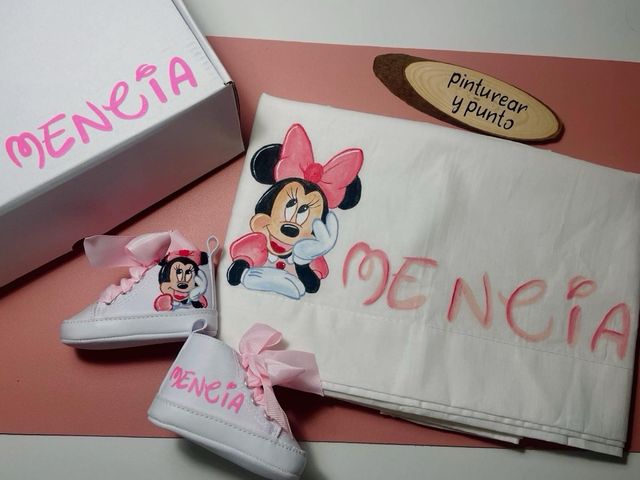 Sábanas Cuna Pintadas a Mano