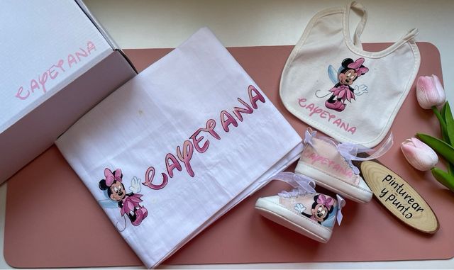 Sábanas Cuna Pintadas a Mano