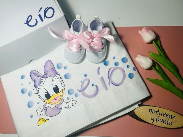 Sábanas Cuna Pintadas a Mano