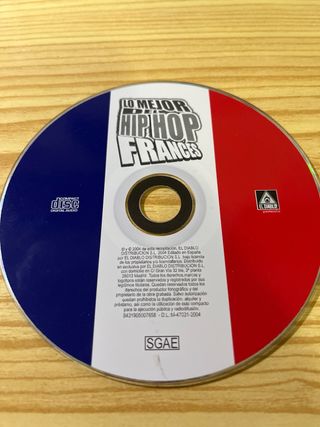 Lote 5 CDs Hip Hop Francés