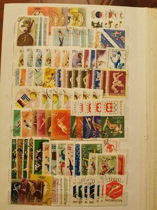 Ungheria,lotto di francobolli