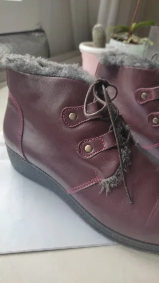 Botas de piel Laura Azaña - n° 39 - nuevas