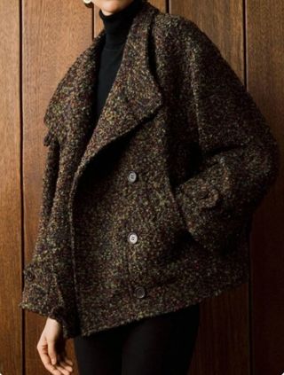 CHAQUETA ABRIGO OVERSIZE XL MUJER