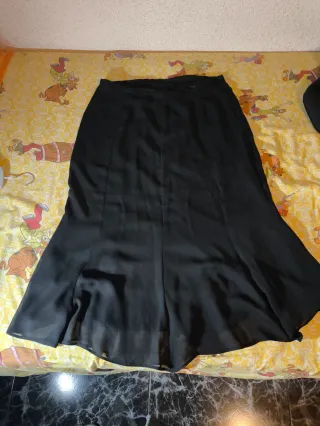 Falda larga viscosa talla 50/52