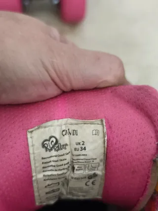 Patines Candi Girl con bolsa n° 34