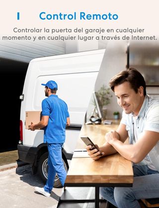 Meross Abridor de Puertas de Garaje Inteligente, C