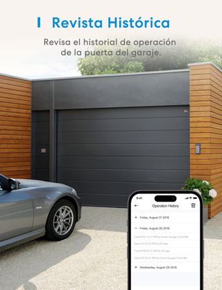 Meross Abridor de Puertas de Garaje Inteligente, C