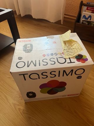 Cafetera Tassimo Bosch Negra