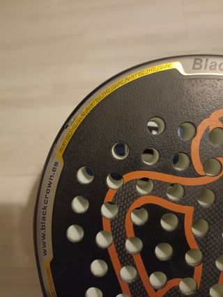 Pala padel black crown piton premium