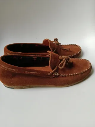 Mocasines Zara Marrones Hombre