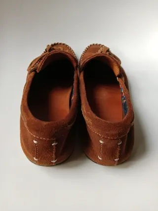 Mocasines Zara Marrones Hombre