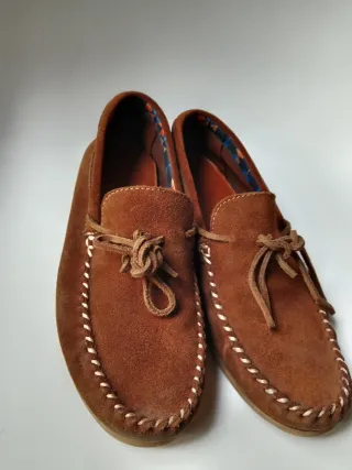 Mocasines Zara Marrones Hombre