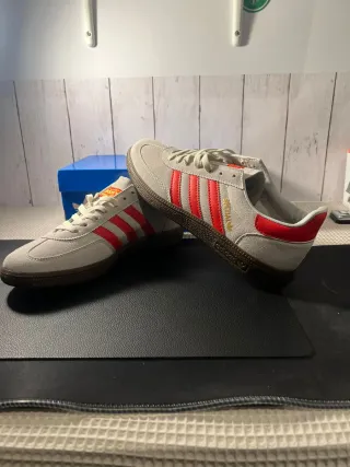 Adidas Spezial Gris Rojo