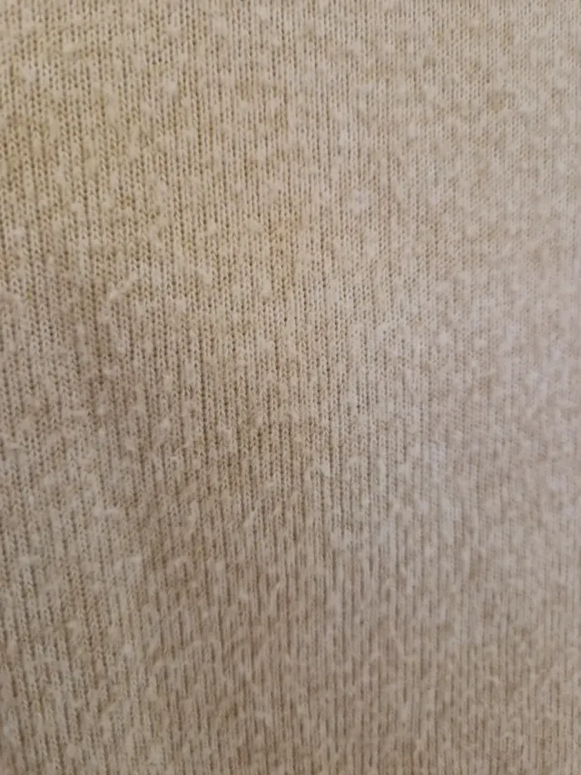 Conjunto beige de punto