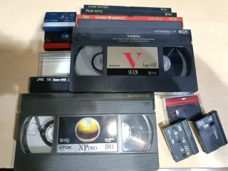 Cintas Video SVHS y MiniDV