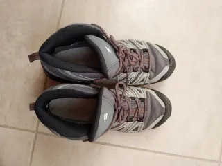 Scarponcini Salomon Gore-Tex Grigio Viola