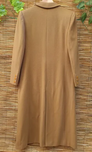 Abrigo Lana Vintage Burberrys Mujer Talla M