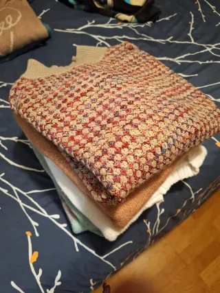 Lote 3 jerséis mujer talla única