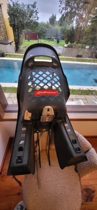 Silla bici infantil casi nueva