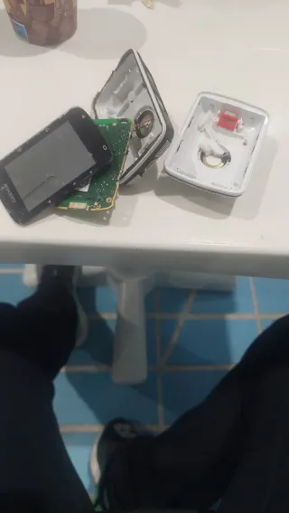 Garmin 520 pantalla rota