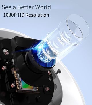 Cámara Vigilancia WiFi Interior Blanca