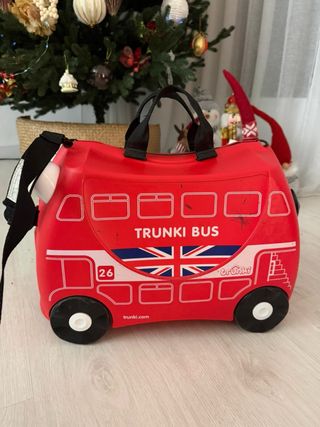 Maleta Infantil Trunki Bus Roja