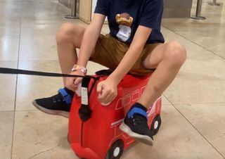 Maleta Infantil Trunki Bus Roja