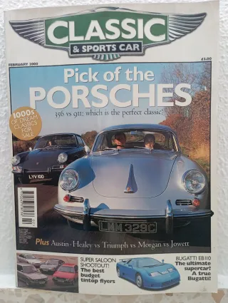 Revistas de coches, colección antigua